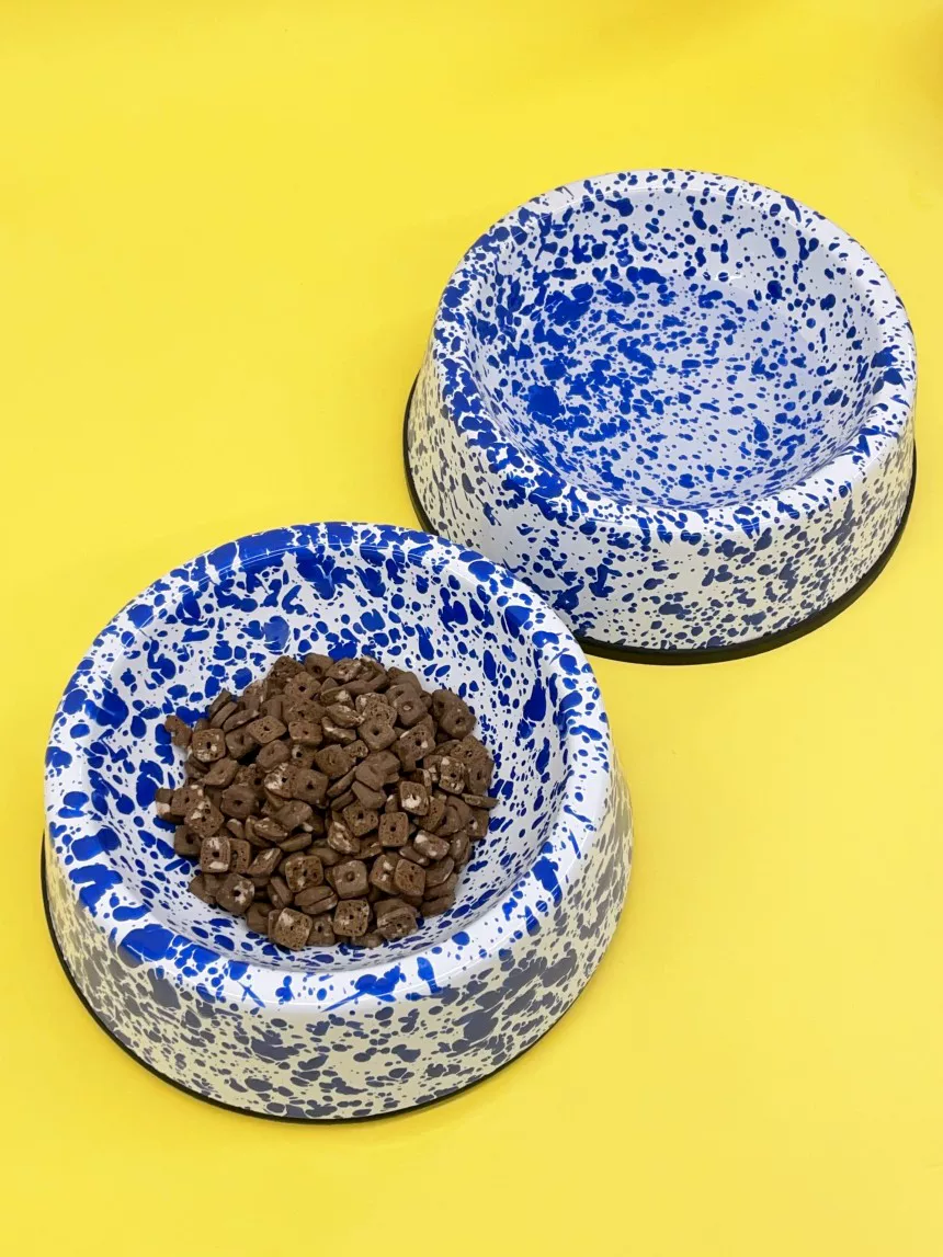 泼墨宠物碗