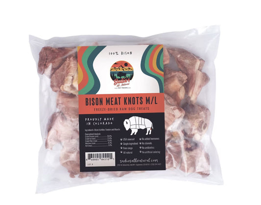 🐶 Sadie’s Bison Meat Knots 野牛肉结 M/L （7折）