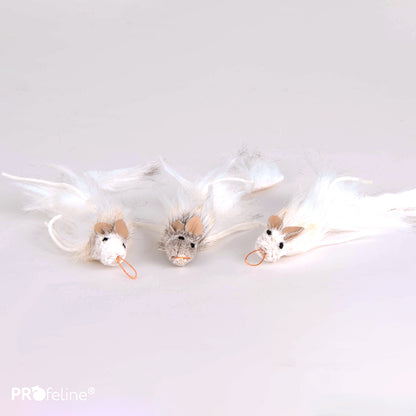 Snow White Refill 小白鼠逗猫棒替换装