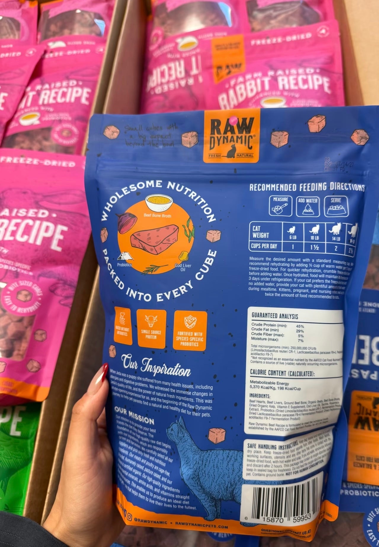 RD牛肉骨汤益生菌 猫咪主食冻干（限时优惠）