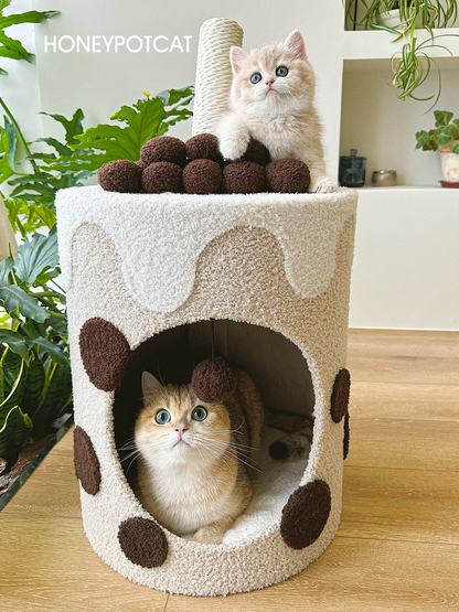 蜜罐猫瑞士卷猫窝